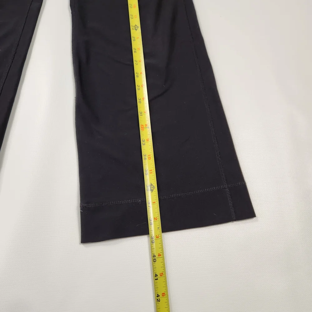 Nike Black Flared Yoga Pants Dri-FIT Athletic Wear - Picture 5 of 10